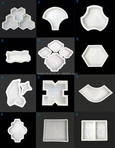 Fleur Piscine Carrelage Cendres Moule <span class=keywords><strong>Garage</strong></span> Porte Avant En Plastique Cabros Faux Brique Pavage Verrouillage Brise Ciment Bloc De Béton Moule - Product Image 3