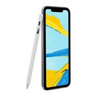 Stylet capacitif en plastique compatible avec les écrans numériques Android, stylet pour écran tactile iPad, stylet pour mobile et ordinateur