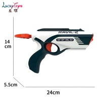 Pistolet manuel souple pour enfants, monochrome, pour l'exercice de la coordination, jouet tendance pour garçons, pistolet éducatif en plastique pour enfants de plus de 6 ans