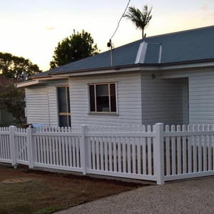 Hàng Rào Vinyl Cổ Điển Cao Cấp Với Post Showtech Truyền Thống 4X8 Feet Hàng Rào Vườn Hàng Rào, Trellis & Gates Nhựa PVC - Product Image 1