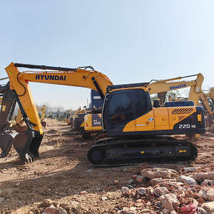 Excavatrice Hyundai 220LC-9S d'occasion d'origine coréenne, 22 tonnes, excavatrice sur chenilles remise à neuf, moteur principal, pompe, <span class=keywords><strong>grande</strong></span> vente - Product Image 4
