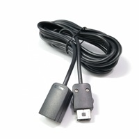 Boîtier en ABS de 1,8 m pour SNES et pour les accessoires de jeu Wii U