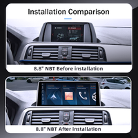8.8 inç Android Sistemli Kablosuz Carplay AUTO GPS Navigasyonlu Gösterge Paneli Araç Radyosu BMW 1 2 Serisi M2 F20 F21 F87 M1 NBT EVO için
