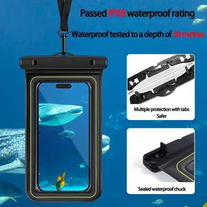 Custom Wholesale PVC Waterproof Recyclable Zipper Top Transparent Offset Printed Phone Bag Pouch for Mobile Phone Canned Food - Product Image 2