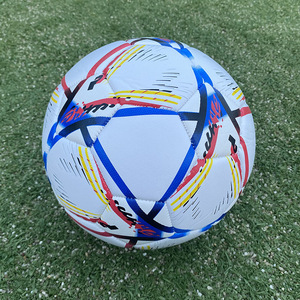 Chính thức bóng đá kích thước 5 nhiệt ngoại quan PU phù hợp với biểu tượng tùy chỉnh bóng cho học Viện Đào Tạo whosale - Product Image 4
