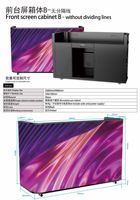 Écran LED de scène intérieur/extérieur 500x1000, cabinet de location DJ, mur vidéo LED pliable sans joint, taille personnalisée