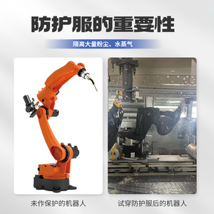 Zixi Huanyan Robot HY1020A-168 Imported Protective Suit, High Temperature Resistant and Corrosion Resistant Robot Protective - Product Image 3