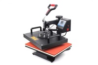 Presse à Chaud Combinée pour Impression par Transfert Thermique et Sublimation 12x15 Pouces – Tasses, T-shirts, Casquettes, Stylos, Chaussures – Automatique