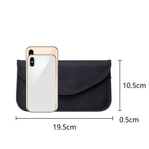 กระเป๋ากันการติดตามสองชั้นตัวป้องกันสัญญาณโทรศัพ<span class=keywords><strong>ท</strong></span>์มือถือเครื่องป้องกันสัญญาณจากคลื่นวิทยุกระเป๋าใส่กุญแจรถกระเป๋า - Product Image 6