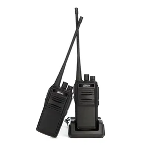 Walkie Talkie UHF 5W saklar daya tinggi/rendah, LT-5188 dengan fungsi Alarm darurat/voltase rendah