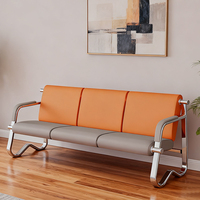 Chaise d'attente élégante pour salle VIP d'aéroport et d'hôpital, banc-sofa pour zones d'attente