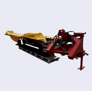 Tondeuse à gazon de type broyeur montée sur tracteur - Machine de fauchage et de broyage spécifique aux pâturages, équipement agricole de récolte de fourrage - Product Image 3
