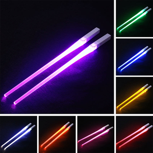 <span class=keywords><strong>Palillos</strong></span> Luminosos LED Únicos con Forma <span class=keywords><strong>de</strong></span> <span class=keywords><strong>Sable</strong></span> <span class=keywords><strong>de</strong></span> <span class=keywords><strong>Luz</strong></span>, <span class=keywords><strong>Palillos</strong></span> que Brillan en la Oscuridad, Reutilizables, Aptos para Alimentos, <span class=keywords><strong>de</strong></span> ABS, para Fiestas, Regalo Divertido - Product Image 3