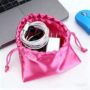 Wholesale Silk Drawstring Eco-Friendly Bag for & Business Promotions Packaging Canvas Soap Pouch - Product Image 2
