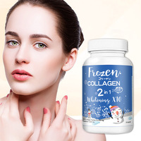 Capsules de Collagène Personnalisables – Antioxydant Lyophilisé avec Vitamines Hydratantes et Extraits de Fruits pour le Blanchiment Cutané, Adapté à Tous y Compris les Femmes Enceintes