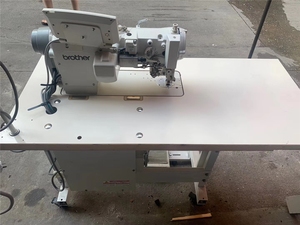 De segunda mano <span class=keywords><strong>hermano</strong></span> 8560A automática hilo recorte electrónico directo conducir Zigzag de pespunte de máquinas de coser - Product Image 3