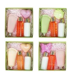 <span class=keywords><strong>Coffret</strong></span> cadeau de soins de la peau pour femmes, marque privée, naturel, moderne, SPA, avec lotion pour le corps, crème pour les mains, gel <span class=keywords><strong>douche</strong></span>, bombes de <span class=keywords><strong>bain</strong></span> - Nettoyage - Product Image 5