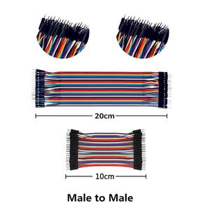 Cable Dupont 24 AWG y Cables Dupont <span class=keywords><strong>M</strong></span>-<span class=keywords><strong>M</strong></span> de 20 cm, Cable de Puente para Protoboard, Cable Dupont Macho a Macho - Product Image 2