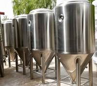 Fermenteur de bière Conique Réservoir De Refroidissement 500L Bière Unitanks 1000L