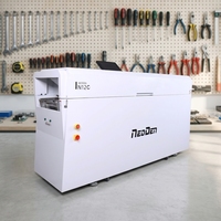 Four de Refusion à Air Chaud NeoDen IN12C pour Ligne de Production SMT, Courbe de Température Haute Précision, 12 Zones, pour Pâte à Souder