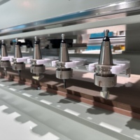 Machine de nesting CNC économique 3 axes MAS MK1328M avec broche 9KW et contrôleur LNC Taïwan pour la fabrication de meubles et de panneaux