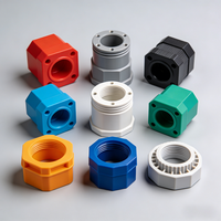Services de fabrication sur mesure par usinage CNC et moulage par injection pour pièces de précision en acier inoxydable/plastique, prototypage, tolérance de 0,05 mm, petite taille