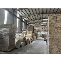 Panneau alvéolé écologique rafraîchissant pour réduire la température intérieure 1200*2400mm, découpe sur mesure, fabriqué au Vietnam, papier kraft recyclé Ngoc