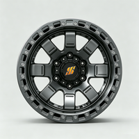 Jantes tout-terrain forgées légères Beadlock 17x8.5 17x9 6x139.7 5x127 en alliage pour Toyota Isuzu D-MAX Nissan Maxus Dodge