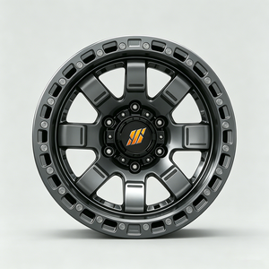 Rines Ligeros Beadlock Forjados para Todoterreno 17x8.5 17x9 6x139.7 5x127 de Aleación para Toyota Isuzu <span class=keywords><strong>D</strong></span>-MAX Nissan Maxus Dodge - Product Image 1