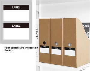 Boîte de <span class=keywords><strong>rangement</strong></span> rectangulaire pour dossiers Panavage A4, organiseur de <span class=keywords><strong>bureau</strong></span> pour documents et accessoires de <span class=keywords><strong>bureau</strong></span>, ensemble de 5 pièces - Product Image 2
