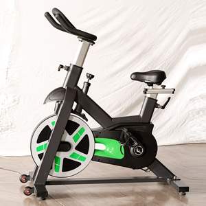 Vélo de spinning à résistance magnétique, entraînement par chaîne silencieux, siège réglable, poignées revêtues par immersion, capacité de 150 kg, salle de sport à domicile - Product Image 2