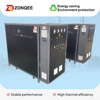 Chauffe-huile thermique en acier inoxydable de 380 V 100 kW à puissance énorme pour système de chauffage industriel et usine de traitement – Performance ultime
