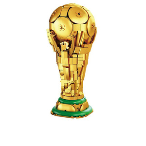 NUOVO Modello di Ornamenti per Coppa di Calcio Fc6017, Blocchi di Costruzione in Plastica, Giocattolo <span class=keywords><strong>Fai</strong></span>-<span class=keywords><strong>da</strong></span>-<span class=keywords><strong>Te</strong></span>, <span class=keywords><strong>Regalo</strong></span> <span class=keywords><strong>da</strong></span> Assemblare - Product Image 1