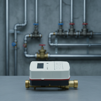 Compteur d'eau ultrasonique DN15-DN40 Classe 2 GB/T778 IP68 NB-IoT LoRaWAN Compteur intelligent