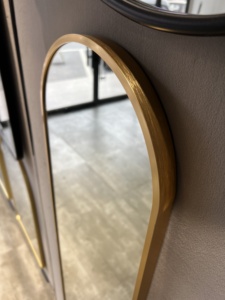 Nhà Máy Bán Buôn Lớn Đầy Đủ Chiều Dài Cơ Thể Ăn Mặc Vòm Đóng Khung Tắm Tường Gương Nhôm Khung Cho Salon Phòng Khách Phòng Tắm Trang Trí Nội Thất - Product Image 4