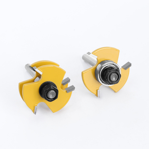 Lavie 6mm 1/4 'shank 3 răng lưỡi rãnh Router bits chế biến gỗ phay cắt-c mc01021 - Product Image 4