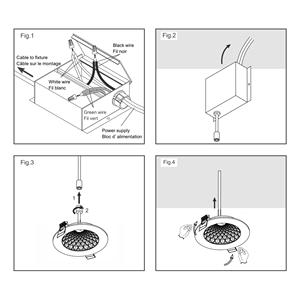 HA CONDOTTO LA Luce Baia Indiretta Apparecchio di Cupola 6 pollici da incasso a <span class=keywords><strong>LED</strong></span> illuminazione della baia - Product Image 5
