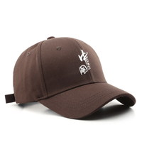 Nouveau design 6 panneaux 100% coton structuré plat broderie Logo casquettes de baseball mode sport casquettes chapeaux avec logo personnalisé pour homme