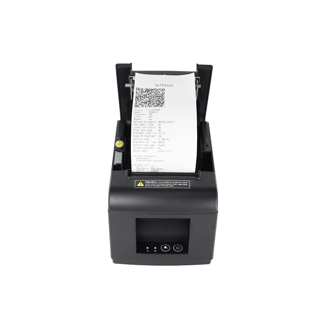 High Quality 80mm Thermal Receipt Printer with Auto Cutter Wifi/BT POS Machine High-Speed and Stock Availability