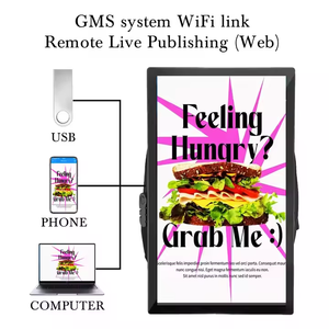 Afficheur numérique portable Android personnalisable pour usage intérieur/extérieur, garantie 1 an, multifonction, OEM/ODM pour la publicité commerciale - Product Image 3