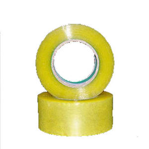 Gran oferta de fábrica, cinta de goma BOPP activada con agua de alta calidad, cinta de embalaje OPP de papel de una cara de 48mm con impresión de diseño - Product Image 2