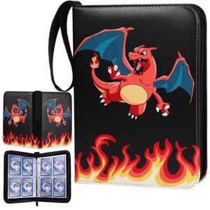 <span class=keywords><strong>Album</strong></span> de <span class=keywords><strong>cartes</strong></span> de dessins animés à quatre compartiments, pages à feuilles mobiles à quatre ou neuf compartiments, fermeture éclair en PU <span class=keywords><strong>pour</strong></span> le rangement des <span class=keywords><strong>cartes</strong></span> <span class=keywords><strong>Pokémon</strong></span> - Product Image 6