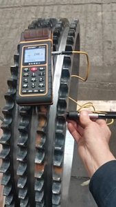 Pignon de <span class=keywords><strong>moto</strong></span> forgé sur mesure pour usine, roue dentée, pignon segmenté pour four rotatif - Product Image 4