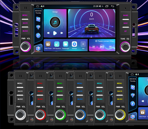 Écran tactile de 7 pouces Navigation GPS Android Auto Stereo Radio Carplay pour lecteur <span class=keywords><strong>DVD</strong></span> aide à l'inversion pour Jeep - Product Image 5