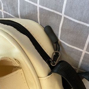 กระเป๋าสะพายผ้าใบขนาดเล็กสำหรับทุกเพศ, กระเป๋าสะพายข้างผ้าฝ้ายแฟชั่นเกาหลีขนาดเล็ก - Product Image 5