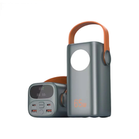 Chargeur portable personnalisable 40000mAh PD22.5W/65W Charge rapide Banque d'alimentation pour ordinateur portable avec lumières LED pour le camping en plein air