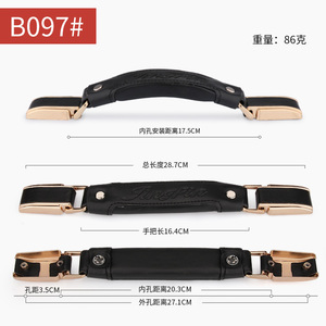 Xe đẩy Hành lý Vali Túi Phụ kiện Tay cầm mềm dạng ống lồng Tay cầm thay thế đa năng tiện lợi Tay cầm hành lý bằng nhựa - Product Image 6