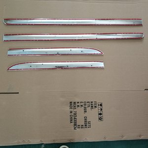 ชุดแผงติดขอบประตูสำหรับ Toyota Prius 30 <span class=keywords><strong>2012</strong></span>,ชุดแผงโครเมี่ยมติดตั้งเพิ่มแถบกันชน - Product Image 5