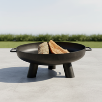 Brasero multifonctionnel en acier Corten, foyer rond d'extérieur, barbecue, design brasero, bol à eau, jardinière, brasier en acier au carbone