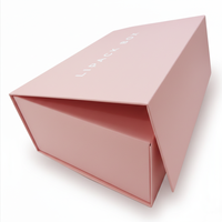 Boîte cadeau pliable Lipack pour l'emballage de vêtements, grande boîte d'expédition en carton rigide avec couvercle magnétique